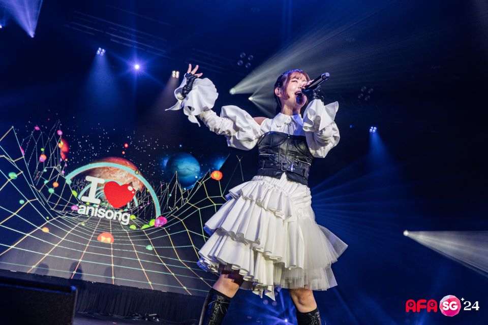 22/7 天城サリー、シンガポール「Anime Festival Asia Singapore 2024